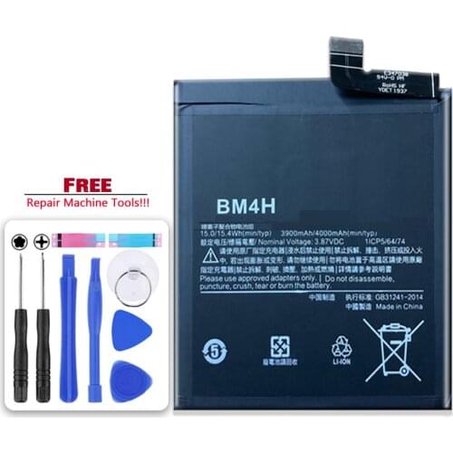 4000mAh for xiao mi BM4H Battery For Xiaomi 9 pro 9pro mi 9 9pro 5G version Bateria + Free tool