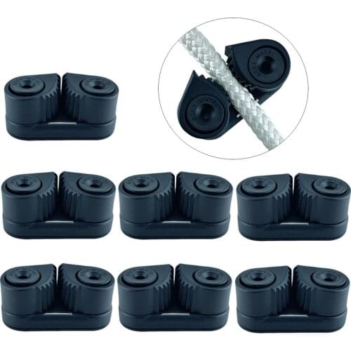 7x Cam Cleats Wre Fairlead Marine Sailing Dinghy Accessories for 3-12mm Rope