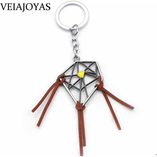 Hot Sale Game Death Stranding Dreamcatcher Alloy Keychain Men Sam Porter Bridges Key Chain Women Bag Jewelry Pendant Kojima llav
