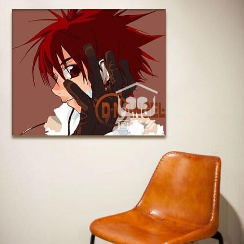 Japan Style cartoon D.N. angel poster pictures diy oil painting by numbers modular painting digital paint by numbers