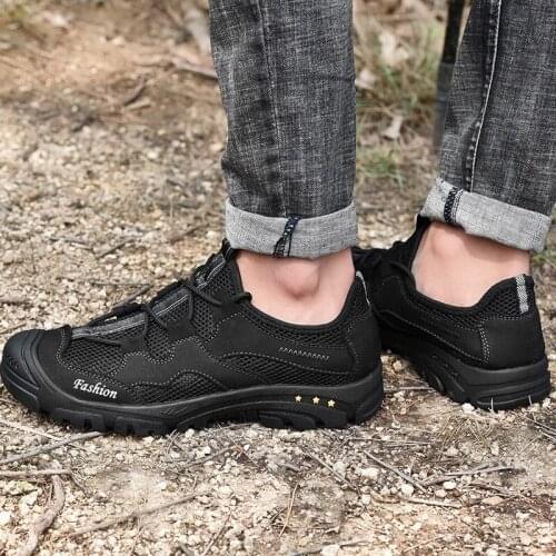 Lightweight 2020 heren breathable sandles summer low sandalias for red shoe para running sneakers men sandals zapatillas canvas