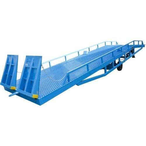 Kinglift 8t Mobile Yard Ramp Certification Adjustable Factory Price Forklift Loading CE ISO Approved