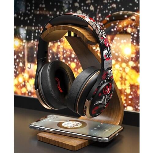 Earphones & Headphones Active Noise Cancelling LIVE Graffiti Portable Audio headset Headphone with microphone