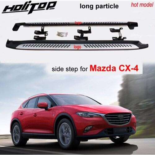 Newest side step side bar running board for Mazda CX-4, very popular in China,low price for promotion.Asia free shipping