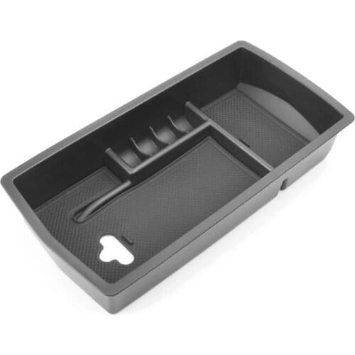 N84F Center Console Organizer Tray Armrest Storage Box For Peugeot 3008 3008GT 5008 2017 2018
