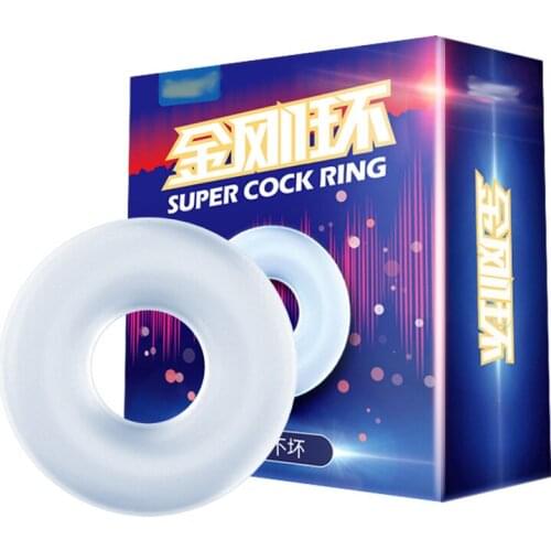 Super Cock Ring Firmer Erection Silicone Penis Lasting Ring Silicone Underwear Sex Toys for Men Cockring Penis Sleeve Extender
