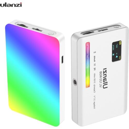 Ulanzi Mini LED Video Light 2500K-9000K Photography Light 20 Lighting Effects Live Broadcast Portraits Weddings Photography Vlog