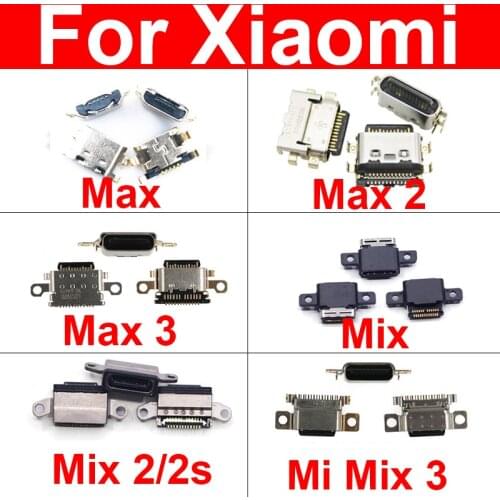 USB Charger Port For Xiaomi Mi Max Mix 2 2S 3 Mirco USB Connector Port Socket Sync Date Charging Dock Jack Repair Replacement