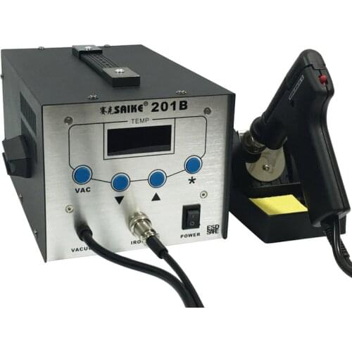 SAIKE 201B High Frequency Electric Sn Absorbing Welding Platform Automatic Sn Absorber Sn Absorbing Gun Tin Removal Tool