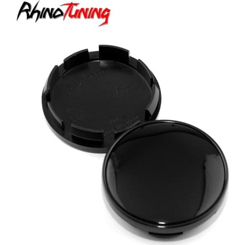 1pc 61mm 55mm Wheel Hub Cap Cover Black Chrome Silver Rims Styling High Quality Car Accessories For #28821SA030 #28821SA090