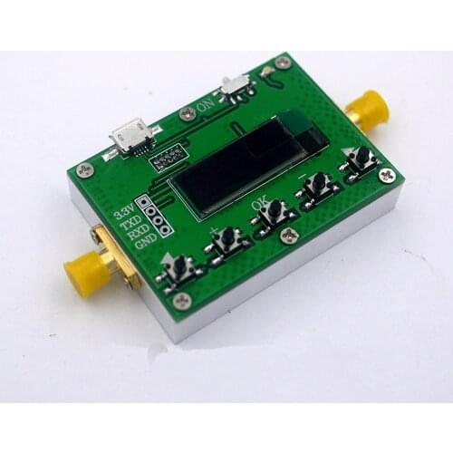 6G Digital Programmable Attenuator 30DB Step 0.25DB OLED Display CNC Case RF Module