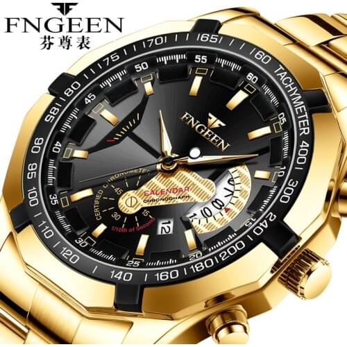 Watch For Men Stylish Reloj Luxury Watches Quartz large Watch calendar Sport Watches Man Business Casual Wristwatch Relogio