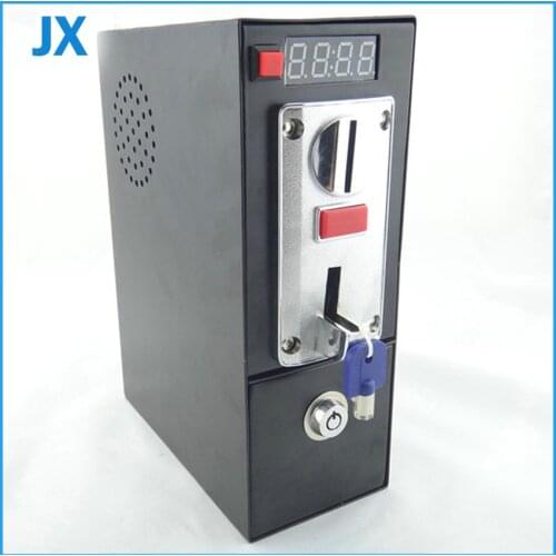 DG600F Coin operated Timer Control box with six kinds coin selector acceptor for washing machine massage chair