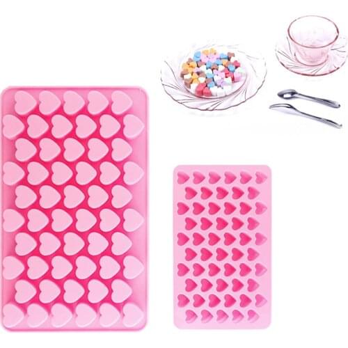 Hot Sale 2PC Love Heart Shape Cookie Mold Biscuits Cake Chocolate Mould