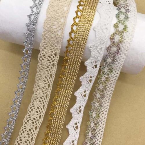 High quality pure cotton Lace Trim Lace Fabric For Garment Sewing Applique Accessories DIY handmade materials