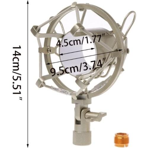 Metal Shockproof Recording Microphone Shock Mount Spider Mic Holder Clip For Broadcast Computer BM 700 800 BM-800 BM-700