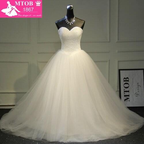 MTOB1867 Sleeveless Wedding Dresses