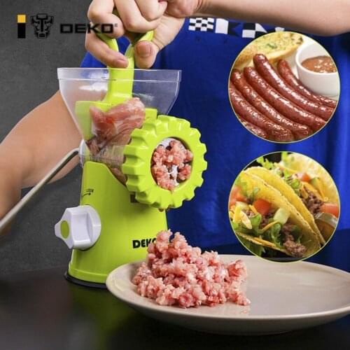 Manual Meat Grinder Multifunctional Vegetable Chopper Blender Mincer Enema Machine Household Kitchen Tools