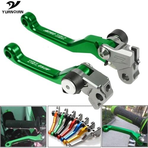 Motorcycle Pivot Foldable Brake Clutch Levers For Kawasaki KX250F KX 250F KX250 F 2005-2012 2011 2010 2009 Dirt Bike Motocross