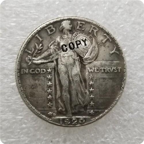 USA 1920-D Standing Liberty Quarter COIN COPY commemorative coins-replica coins medal coins collectibles