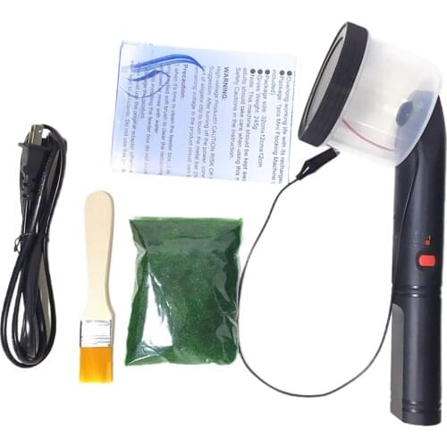 Static Grass Flock Applicator Flocking Machine for DIY Scenic Modelling US