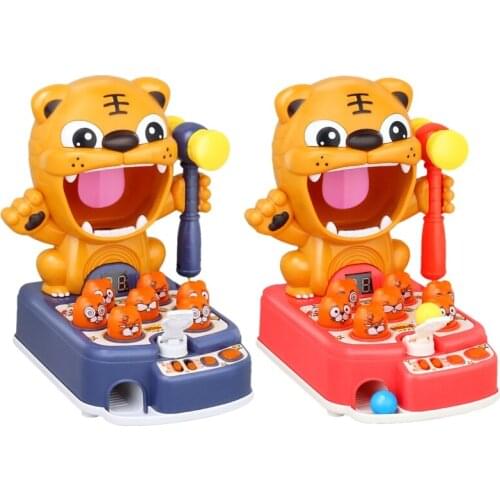 Tiger Hammering Hamster Interactive Learning Pounding Kids Children Puzzle Toy