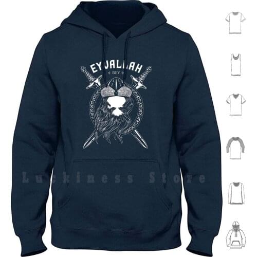 Eyvallah Bey ( Ertugrul ) hoodies long sleeve Turkish Arabic Muslim Islam Turkey Istanbul Viking Sword Beard