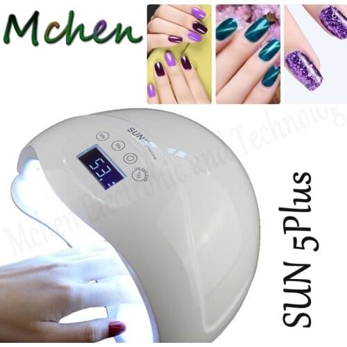 48W Nail Dryer SUN5 Plus Nail Light UV LED Gel Nail Polish Dryer Lamp Dry Gels Repair Machine AF Nail Make up Tool Dryer,Hotsale