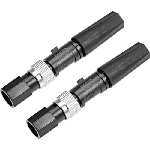 Uxcell 2 pcs FC/UPC Optic Fiber Quick Connector for Server Rack, Patch Panel Fast Adapter for FTTH/OD