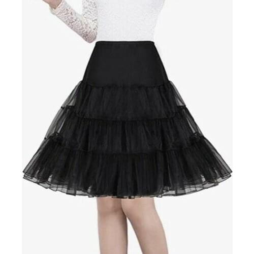 Romantic New Design Womens 50s Vintage Petticoat 26" Crinoline Rockabilly Tutu Skirt Slip