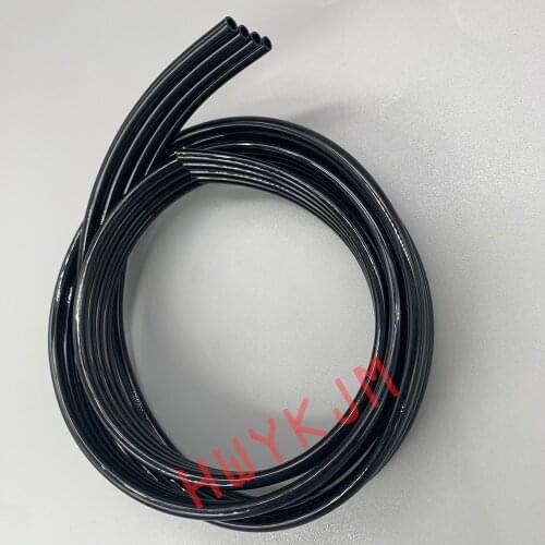 10M 4 Lines Four Ways UV Ink Hose Black Ink Tube Pipe For Epson DX4 DX5 DX7 XP600 TX800 Mimaki Mutoh Roland Galaxy Xuli Printer