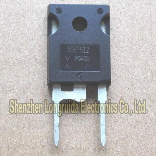 10PCS 60EPS12 60EPS12PBF TO-247 60A 1200V FAST RECOVERY RECTIFIER DIODE