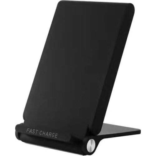 JERX QI Fast Wireless Charger Pad For iPhone XS XR 8 Plus 10W 3 Coils Qi Wireless Charging For Samsung Galaxy Note 9 S8 S7 Edge