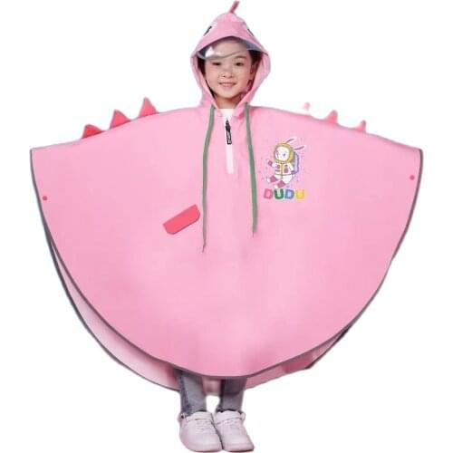 Cute Cartoon Polyester Baby Raincoat Outdoor Waterproof Rain Coat Children Impermeable Poncho Boy Girl Rain Jacket Gift RainWear