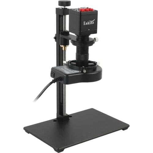 1080P SONY IMX307 Electronic Digital Microscope Camera C-mount 56 LED Adjustable Ring Light Industry Soldering Microscope Kit