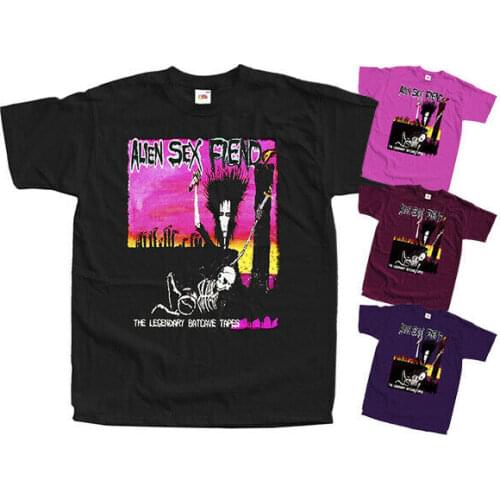 Alien Sex Fiend ‎– The Legendary Batcave Tapes T SHIRT Black All Sizes S to 5XL