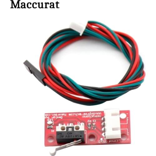 Maccurat 1pc Endstop Mechanical Limit Switches For 3D Printer Switch RAMPS 1.4 3D Printer Parts Switch module with 3 pin cable