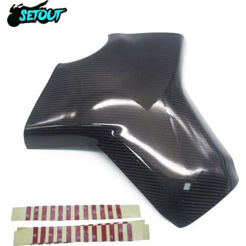 For Yamaha MT09 13-17 MT09 2013-2017 Motorcycle Parts Carbon Fiber Fuel Tank Cover Protective Cover Fuel Tank Cover Cover