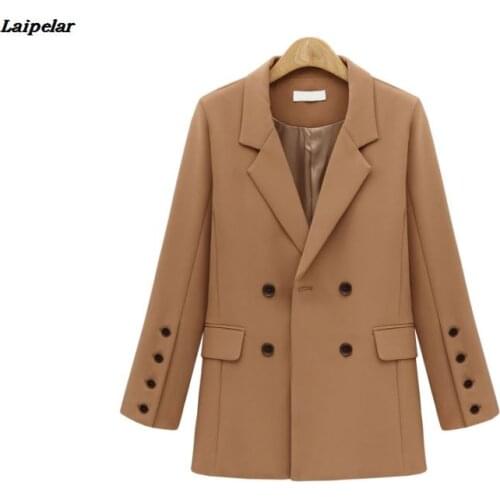 Женские двубортные пиджаки Laipelar China At AliExpress
