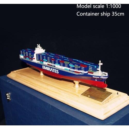 Emirates container sea freight 10,000 ship model
