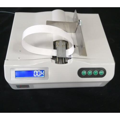 Small wrapping machine paper binding machinery with 20mm paper roll