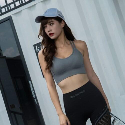 New Fashion Hollow Sports Bra Quick-drying Push Up Sexy Y-shaped Sujetador Deportivo Breathable Beautiful Back Brassiere Sport