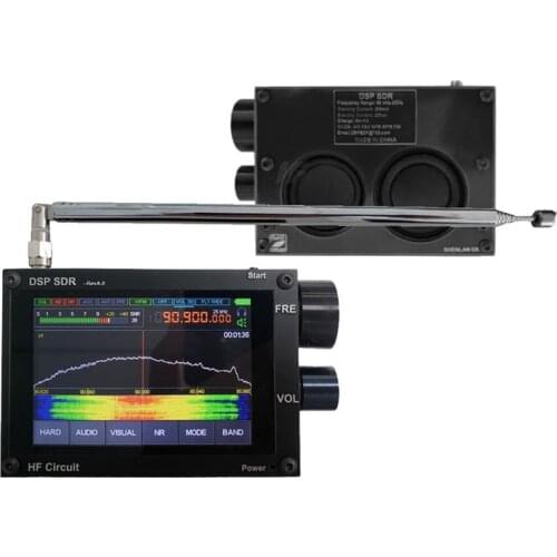 New Malachite SDR Shortware Radio Malahit DSP 3.5 Inch Touch Screen HAM Receiver