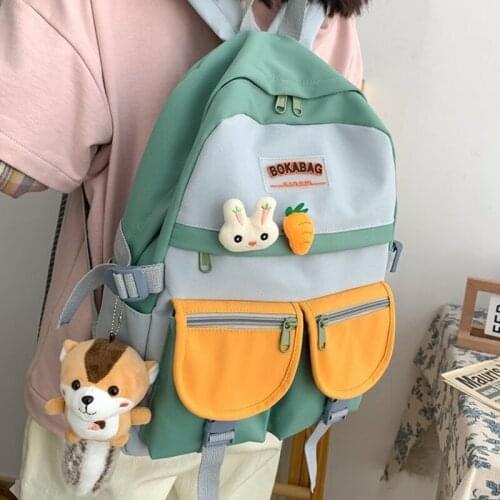 Girl Large Capacity Backpack Women Student School Backpacks for Grils Woman Kawaii School Bag Female Korean Harajuku Bookbag 50