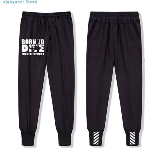New Born To Dive Forced To Work men sweatpants sportswear pants Humor Funny Dive long trousers