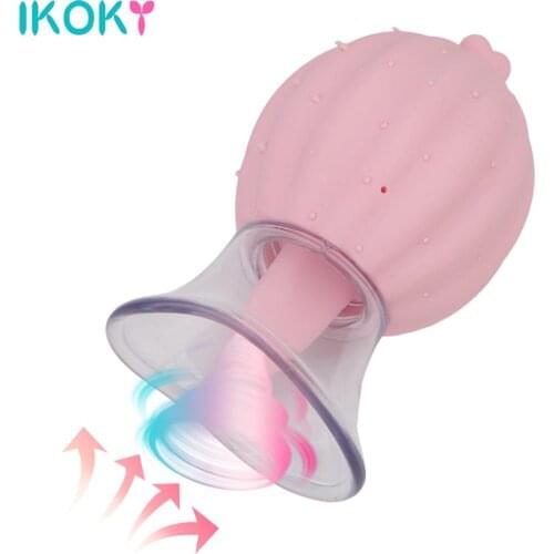 Clitoris Vagina G spot Stimulation Nipple Sucker 9 Speed Vagina Sucking Vibrator Silicone Sex Toys for Woman Tongue Licking