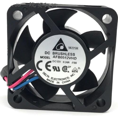 SSEA New server inverter cooling fan for Delta AFB0512VHD 5020 12V 0.24A 5CM 3pin AFB0512VHD-FOO