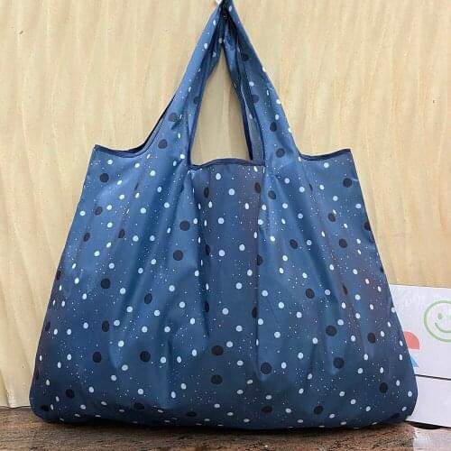 Heavy Reusable Grocery Bags Ladies Handbags Foldable Shopping Bags Tear-proof Large 50-Pound Handbags Shoulder Bags