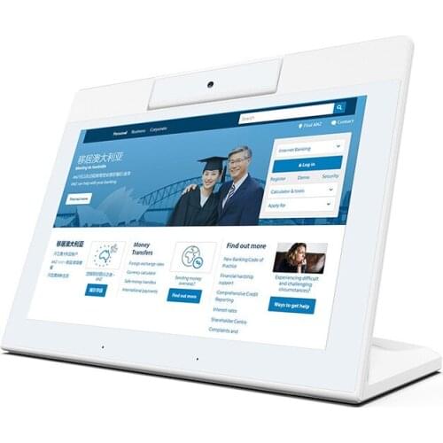 10.1 inch Android machine with monocular reversible camera face recognition card terminal all-in-one machine