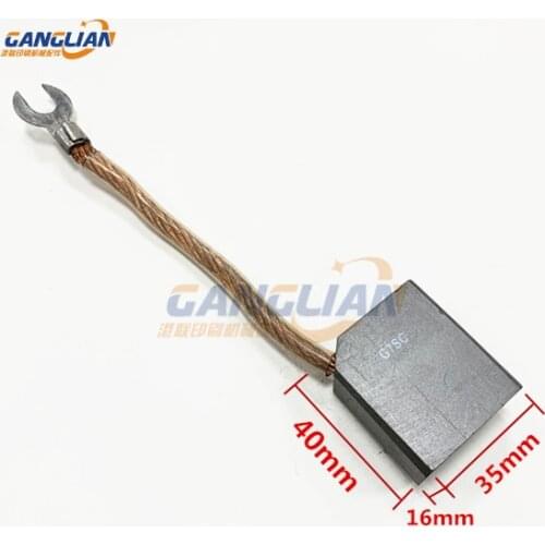 10 pieces printing machine carbon brush 40X35X16mm